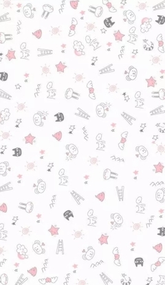 简约小清新白色背景