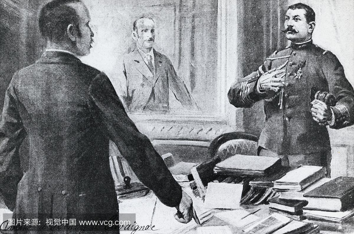 伯特·约瑟夫·亨利上校(1846-1898)与法国战