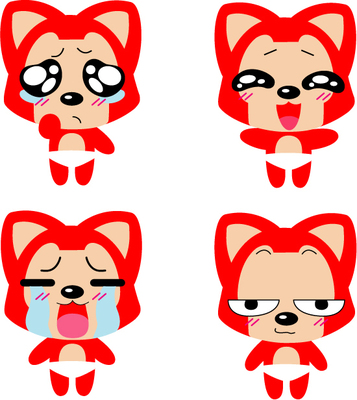 有关阿狸表情图片