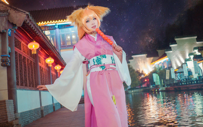 狐妖小红娘唯美cosplay古风写真图片高清桌面-1335kb