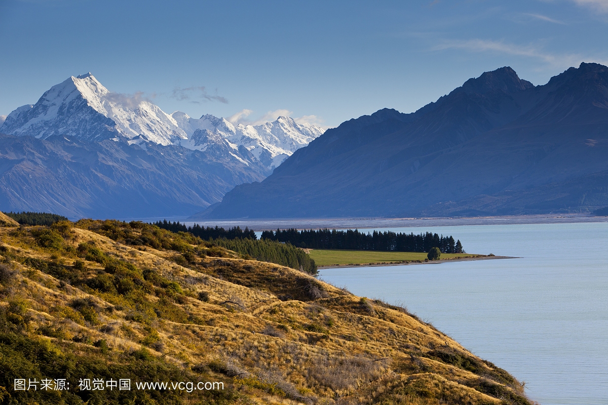 Lake Pukaki, Aoraki and Mount Cook National 