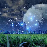 黑夜星空qq头像