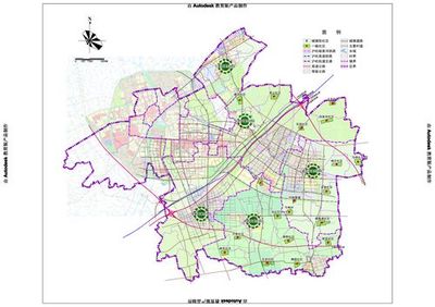 嘉兴市规划地图-64kb图片