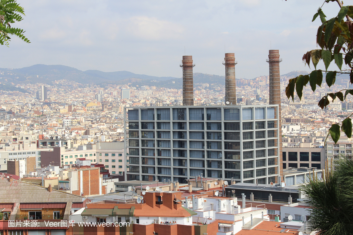 水平画幅,地形,无人,巴塞罗那