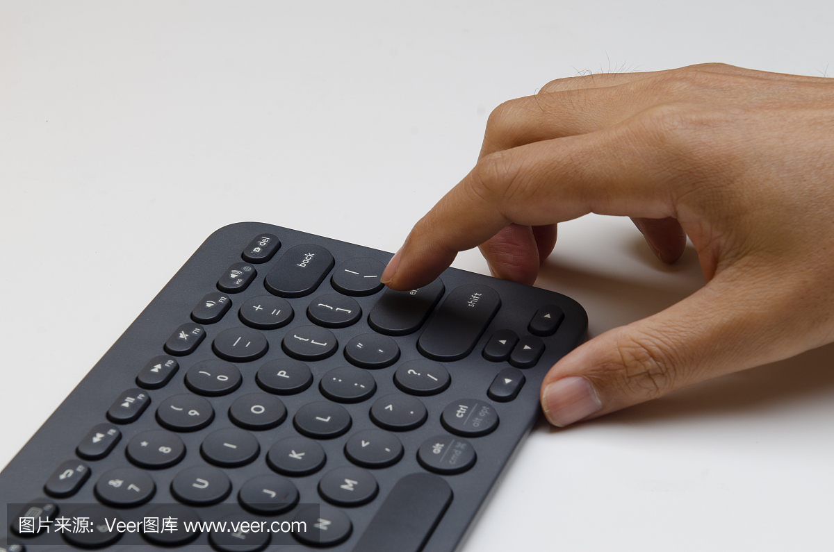 笔记本电脑,指纹,选择,水平画幅