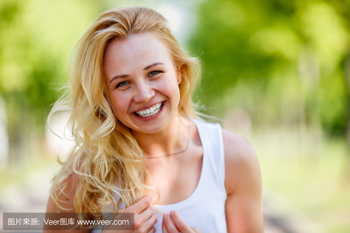 美,水平画幅,美人,夏天