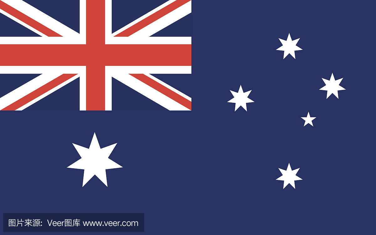 澳大利亚旗矢量