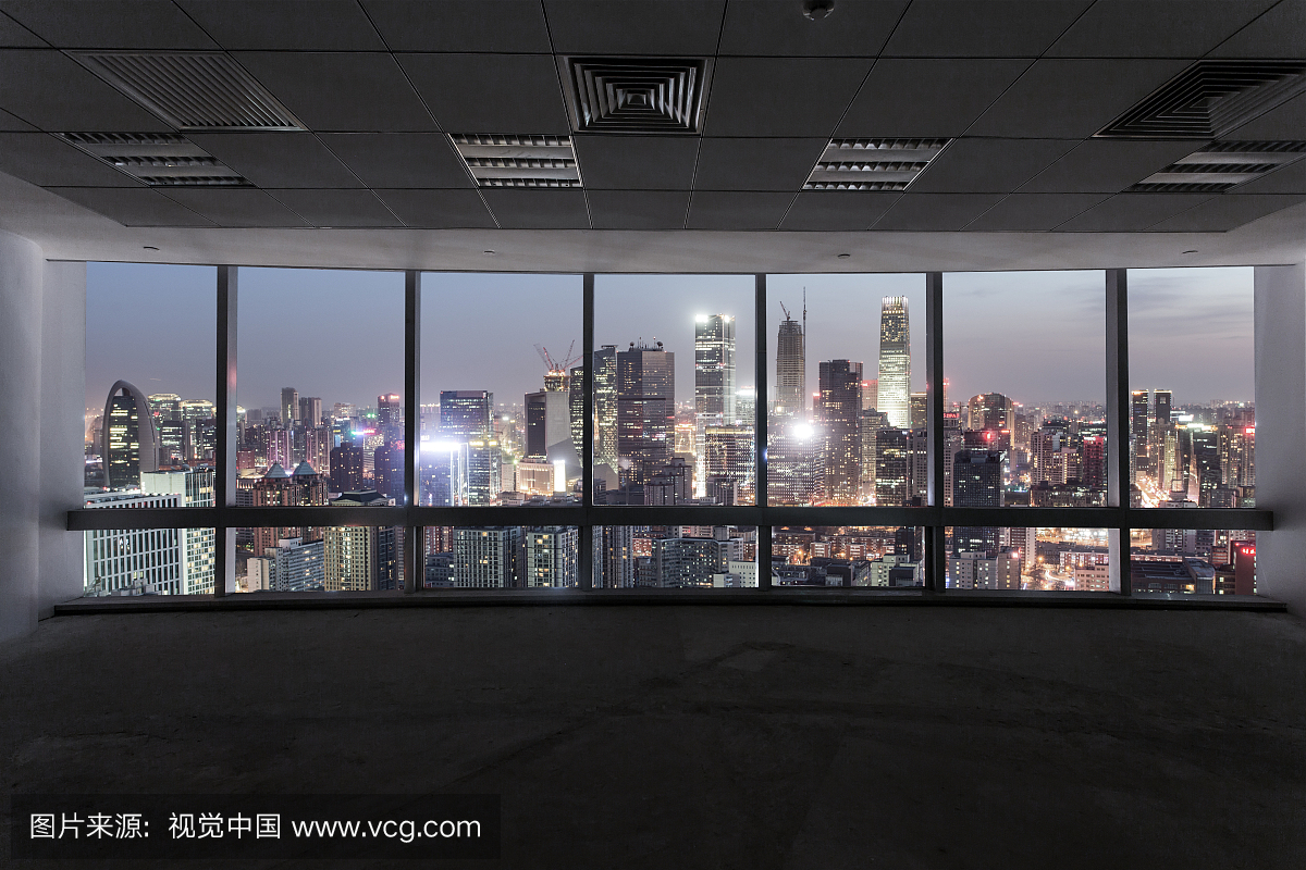 北京高档写字楼样板间内部