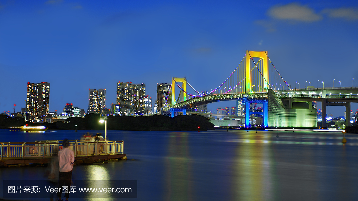 东京彩虹桥,彩虹大桥,办公室,天空