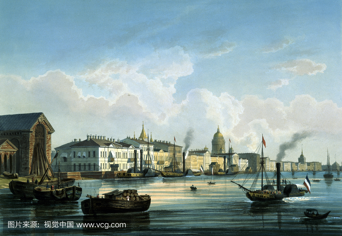 英语码头,圣彼得堡由Jacottet,Charlemange和D
