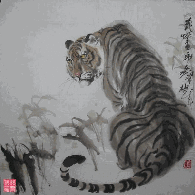 山水人物风景动画图片,花鸟鱼虫水墨画闪图|-251kb