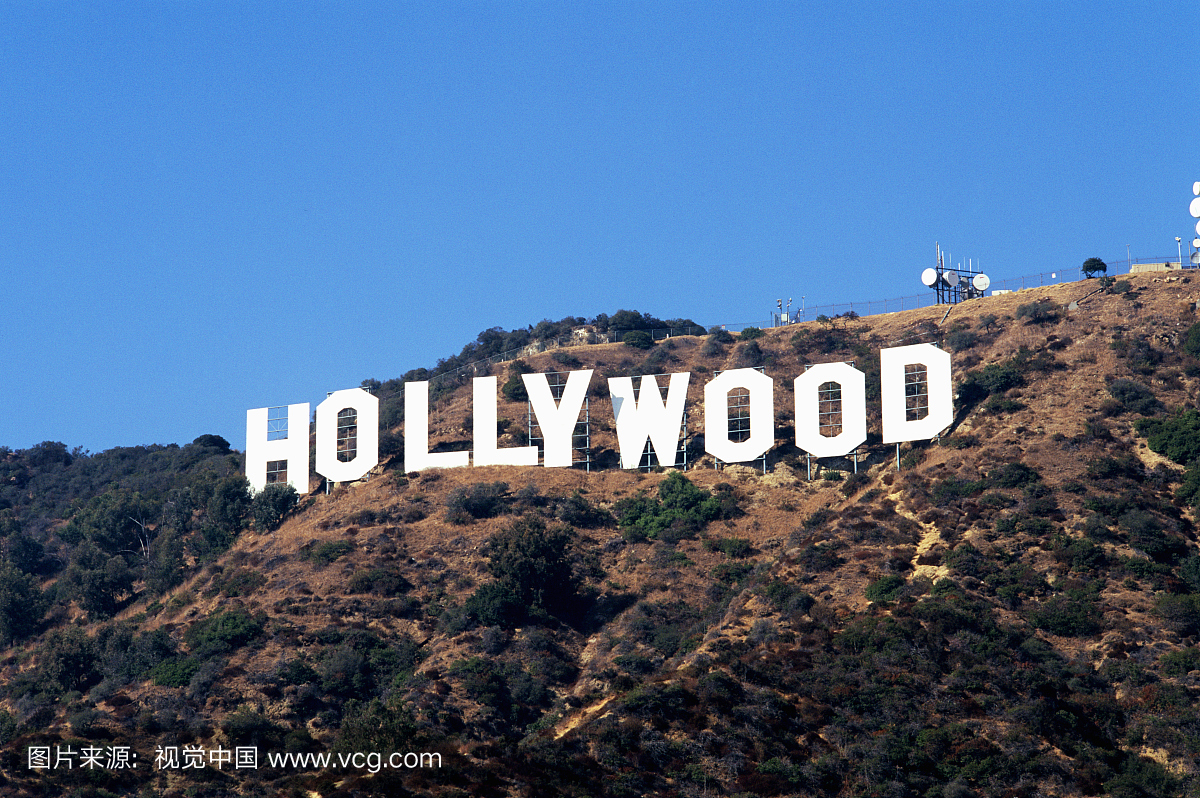 美国,加州,好莱坞,好莱坞标志