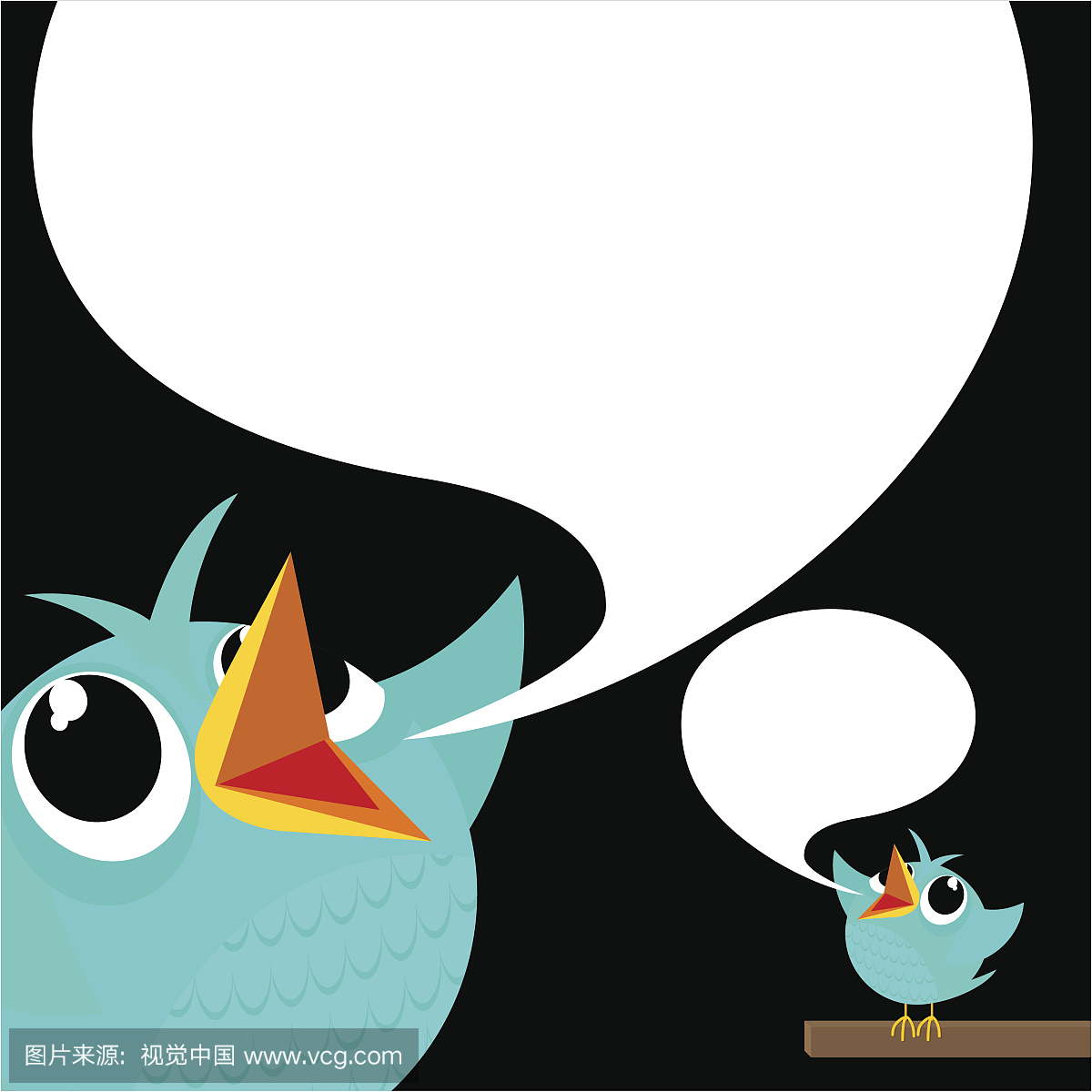 鸟,鸣叫,蓝鸟,饲料,社交媒体,文字,跟随,卡通,