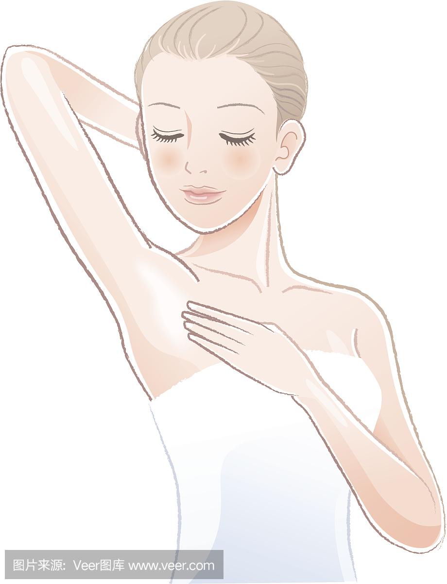 腋窝,腋毛,胳肢窝,腋