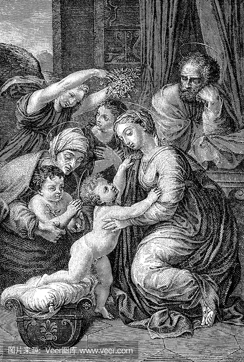 拉斐尔的神圣家庭