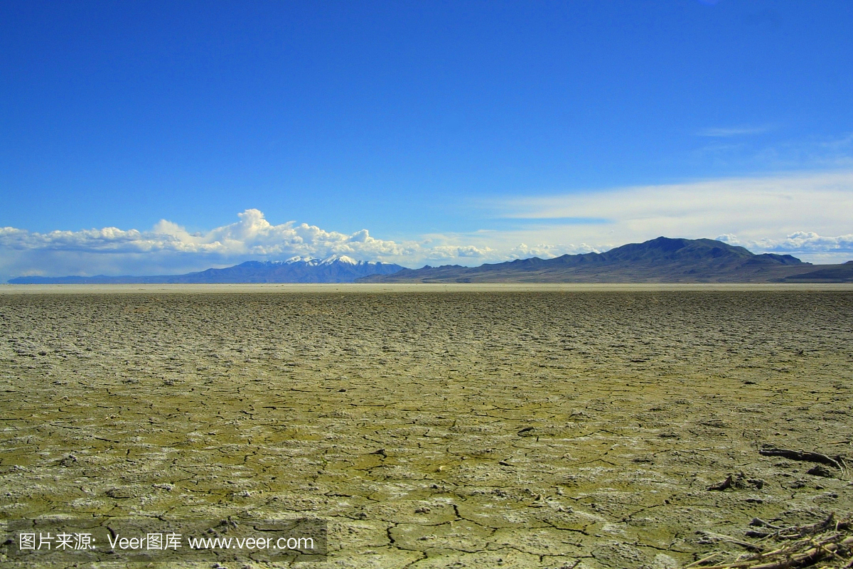 破裂,干燥的泥土