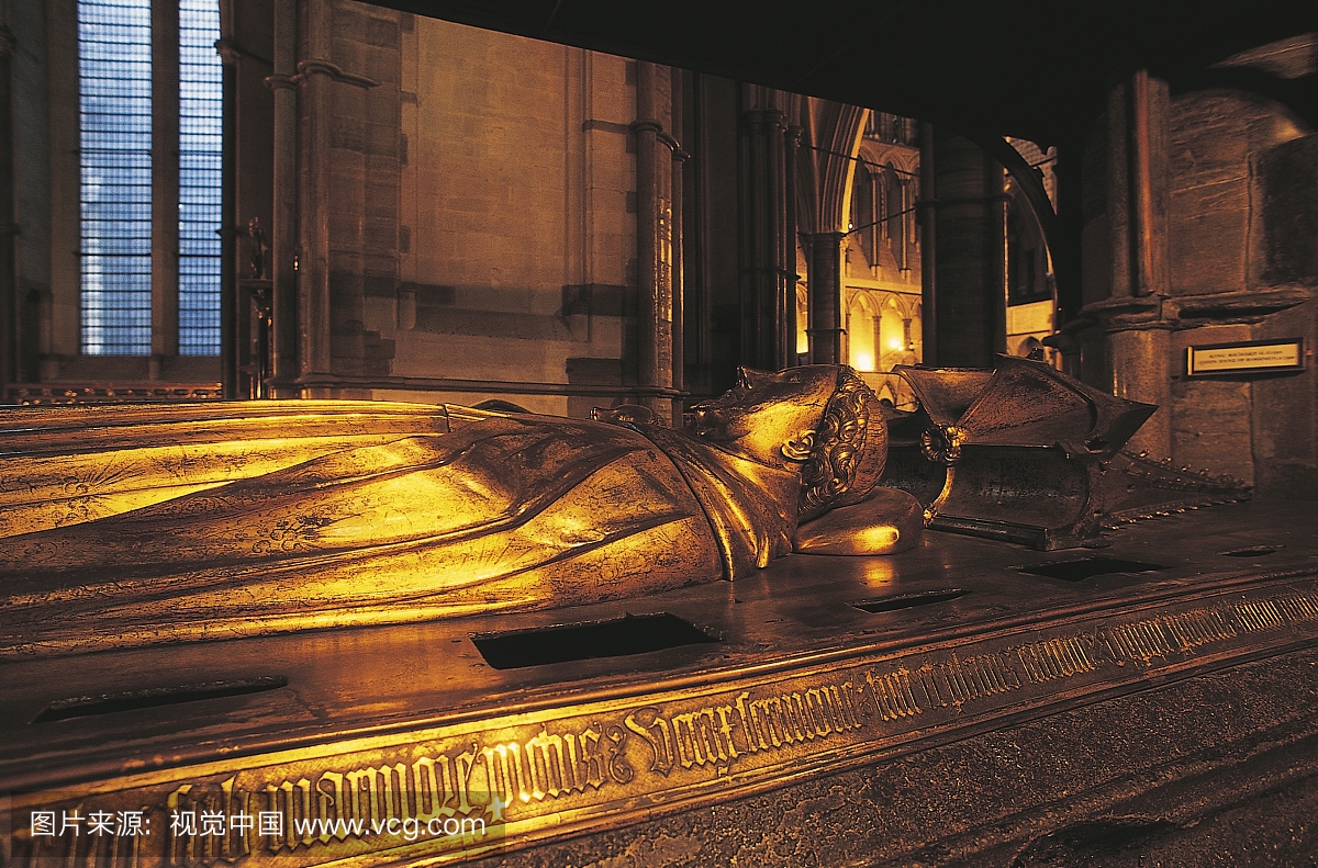 英国理查德二世墓(波尔多,1367-Pontefract,140