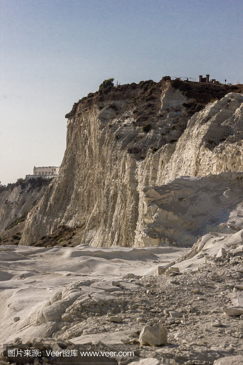 在阿哥里根托,西西里岛的土耳其阶梯
