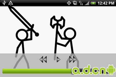 纸上火柴人格斗分解图图片