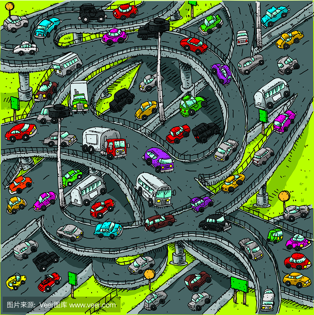 Cartoon Highway