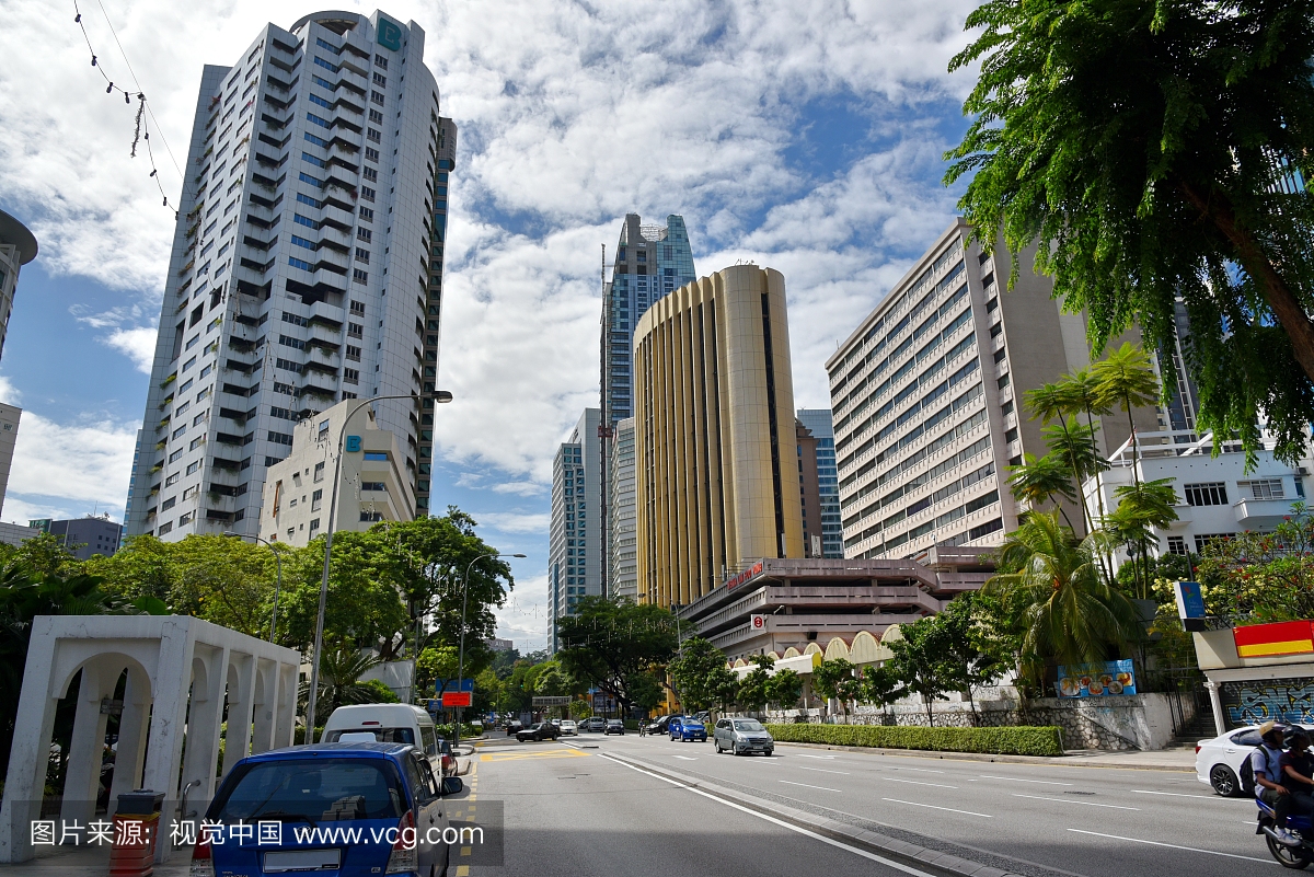 马来西亚,亚洲的吉隆坡日常生活城市中心