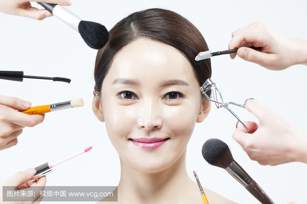 彩妆,梳妆,浓妆艳抹,化妆