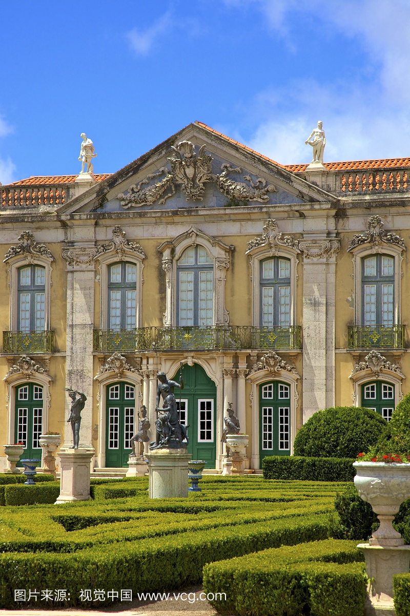 礼仪门面,库拉斯宫,葡萄牙里斯本,西南欧