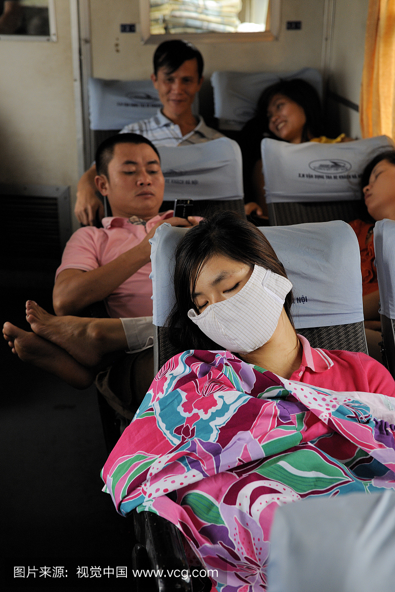 越南,从老挝到河内的班车,带有气候变化的类软