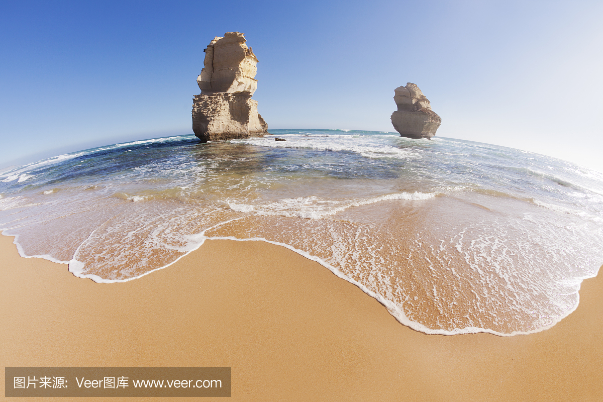 十二门徒峰,十二使徒岩,大洋路,沉船海岸路