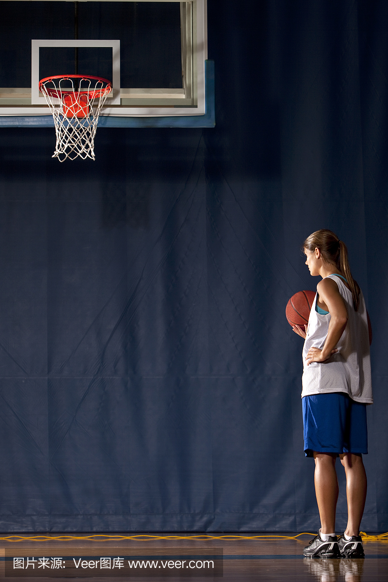 女子篮球练习,复制空间