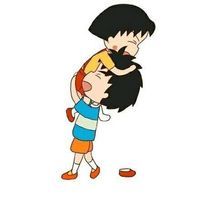 小丸子情侣头像