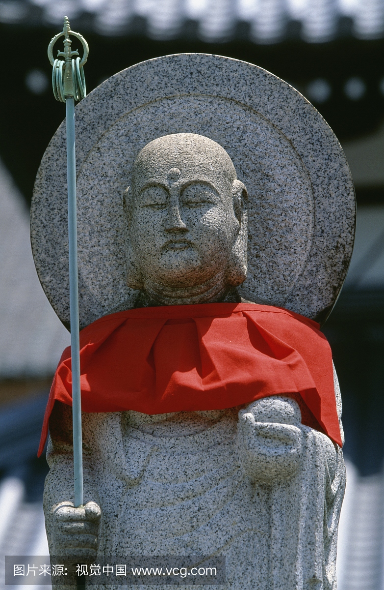 佛像在佛得角,关西,关西,大阪,6世纪,日本