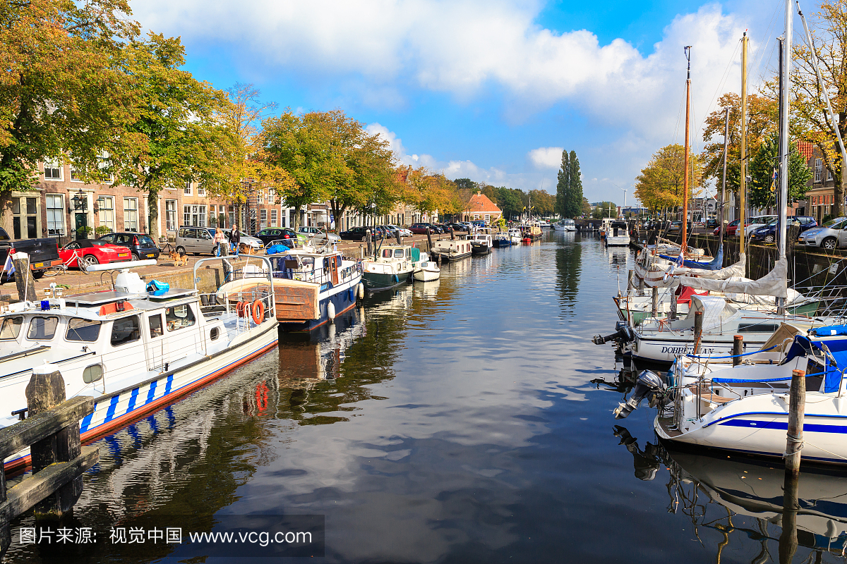 风景,小企业,建筑特色,荷兰