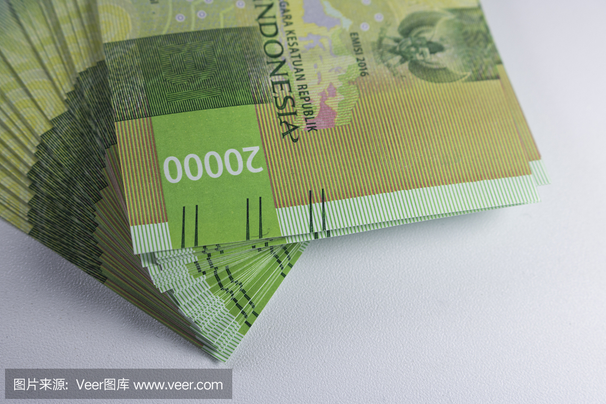 新二千卢比货币印度尼西亚货币现金融资