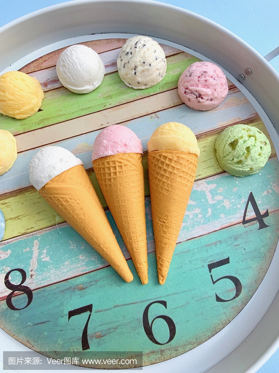 彩色背景,食品,简单,甜点心