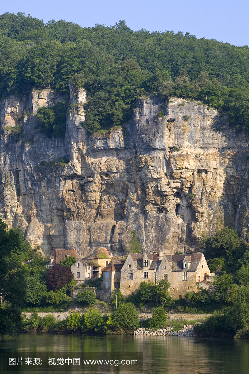 La Roque-Gageac, Dordogne, Aquitaine, Fran