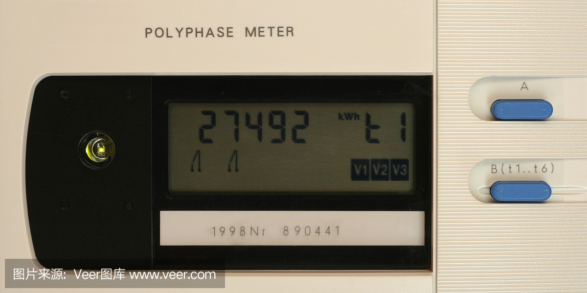 欧洲电表详细信息(已删除商标和代码更改)