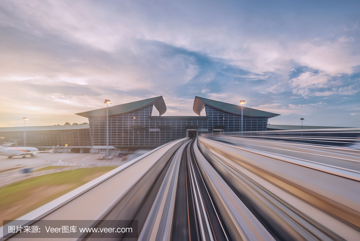 高架火车,高架轻轨列车,高架列车,单轨电车