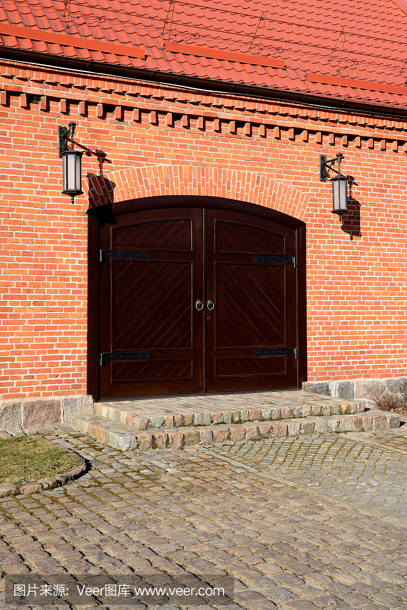 老德国仓库。加里宁格勒(以前的Koenigsberg)