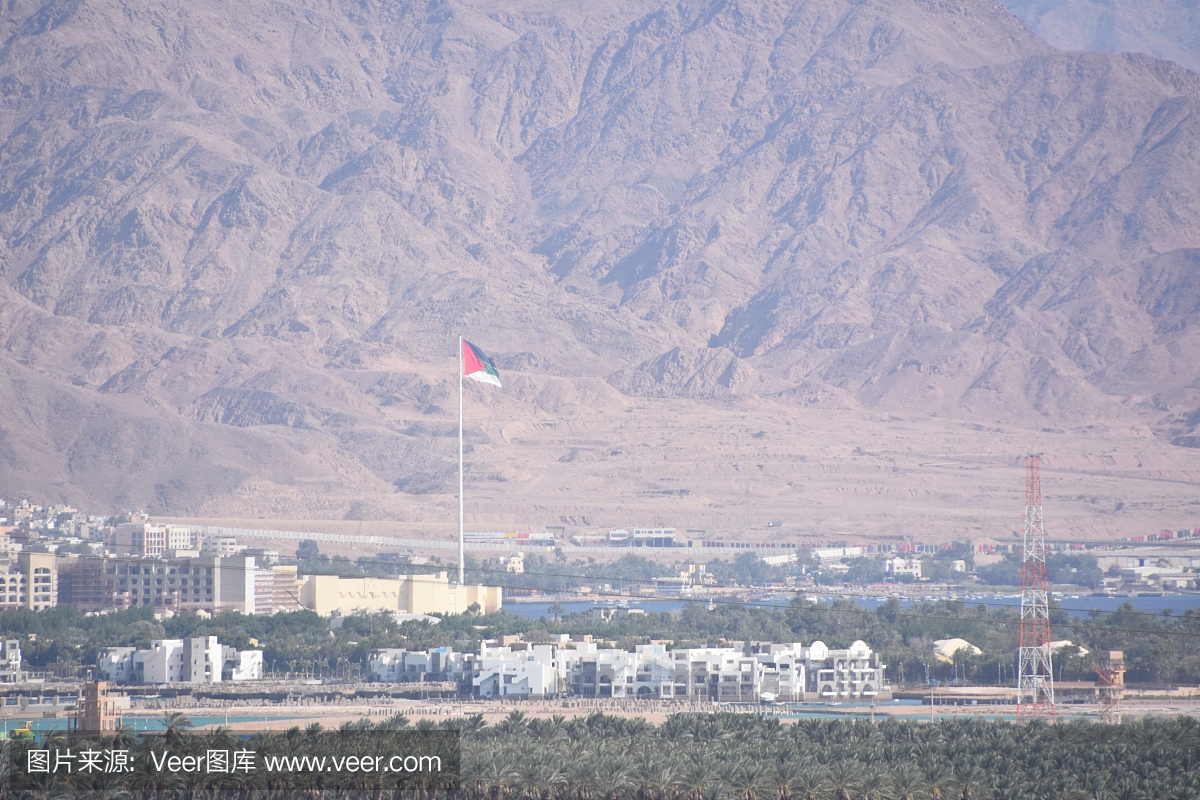 亚喀巴市的景色