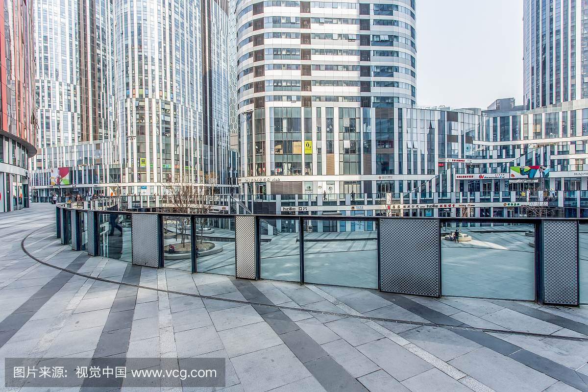 北京国贸购物中心广场建筑