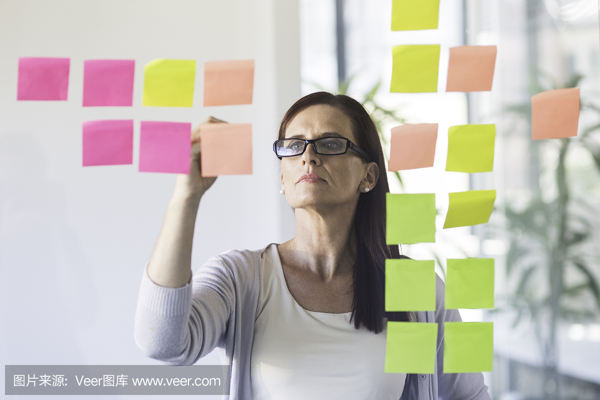 从笔记头像v笔记的女女生。粘性卡通可爱头像商人图片