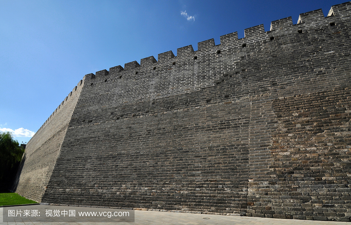 北京明代古城墙遗址