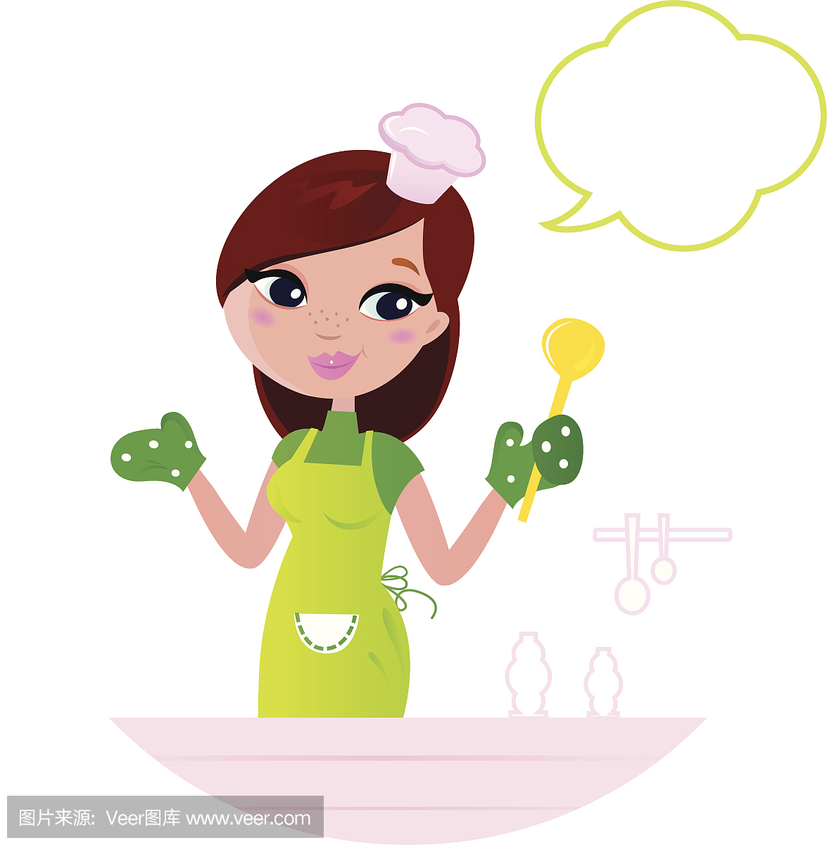 美丽年轻的泡泡,在美女里讲话女人舞钢厨房图片