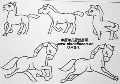 【new】幼儿简笔画马画法_简笔画马的画法_简-36kb