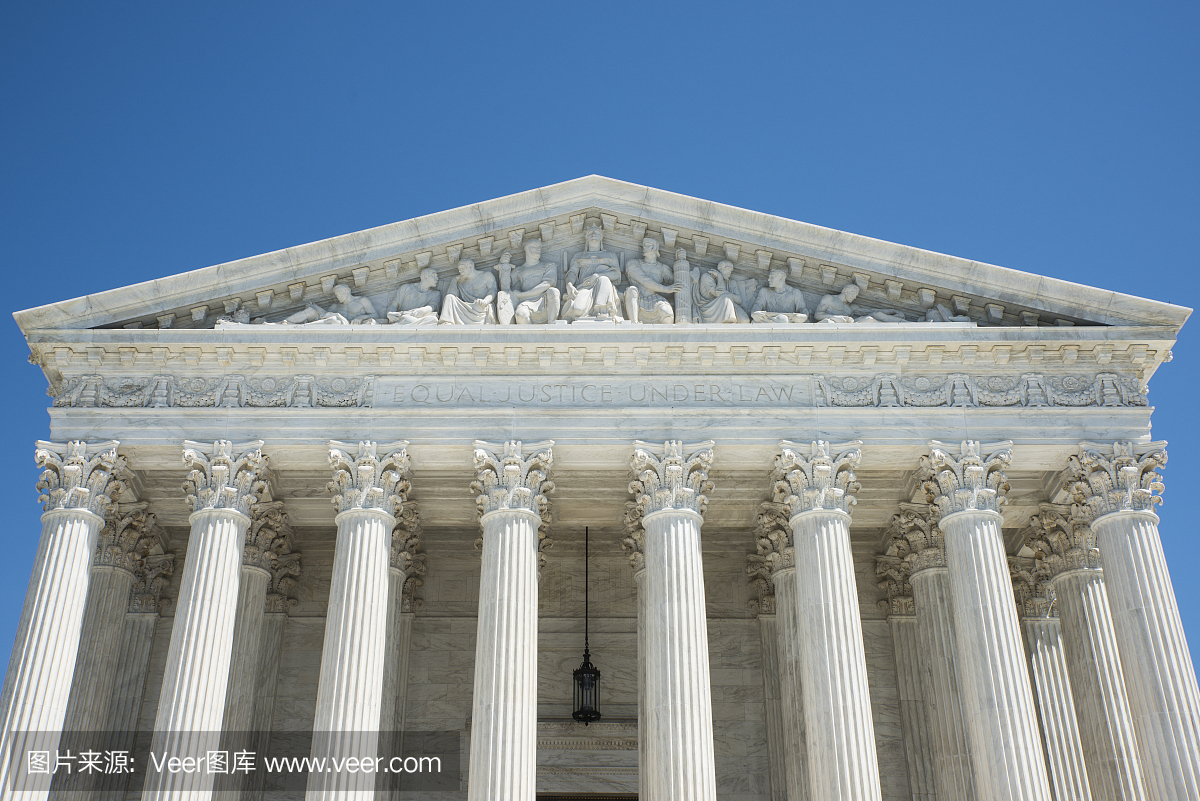 美国最高法院平等法治雕塑