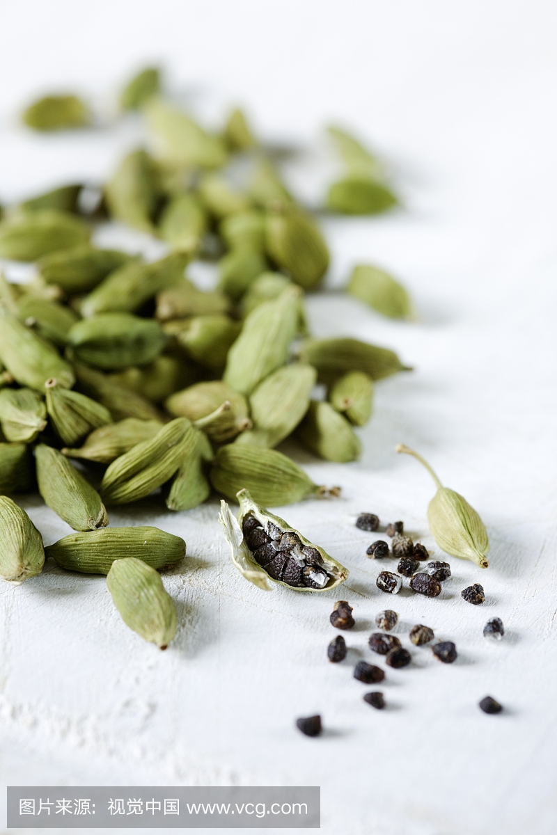 小豆蔻,彩色图片,垂直画幅,成分