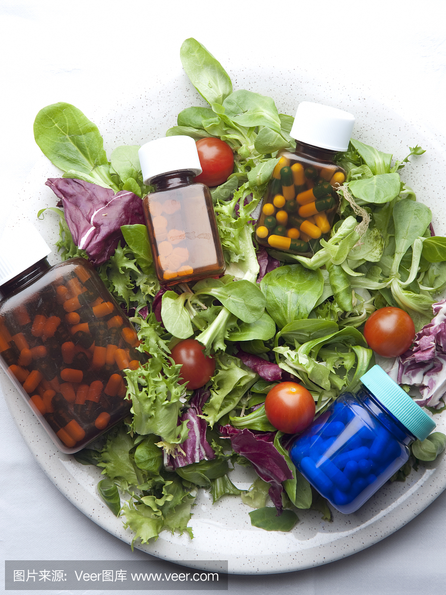 垂直画幅,无人,健康保健,营养品