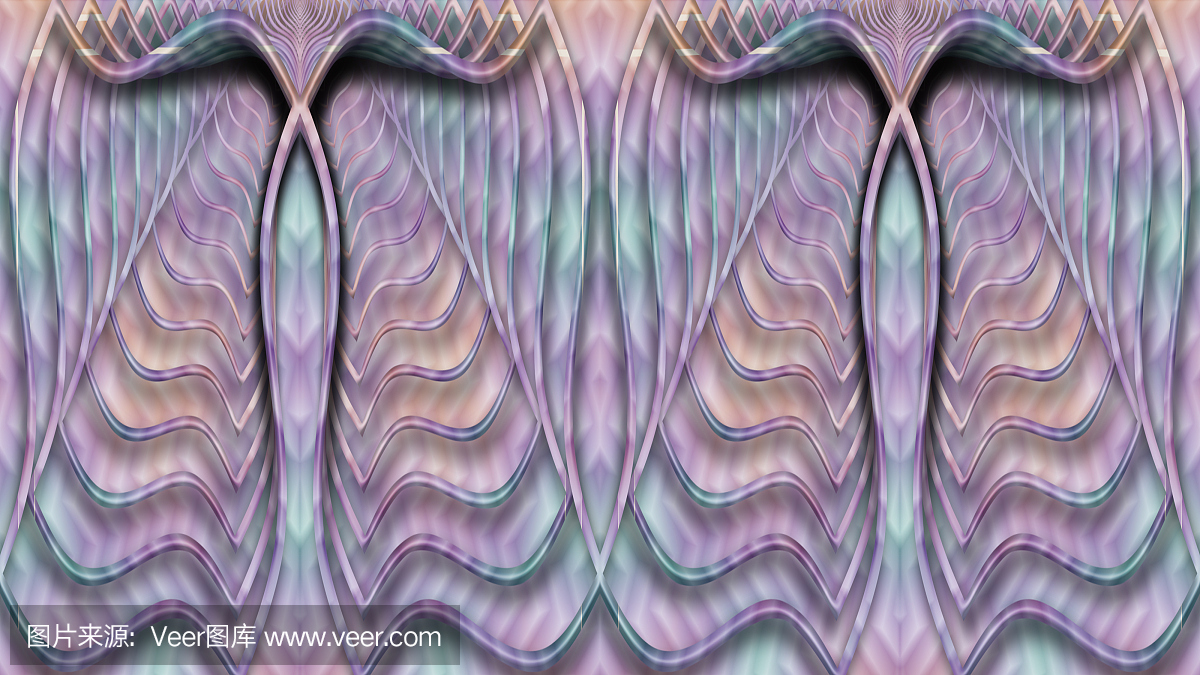 紫色色调的抽象背景,纺织品设计的光栅图像,印刷行业和各种设计项目