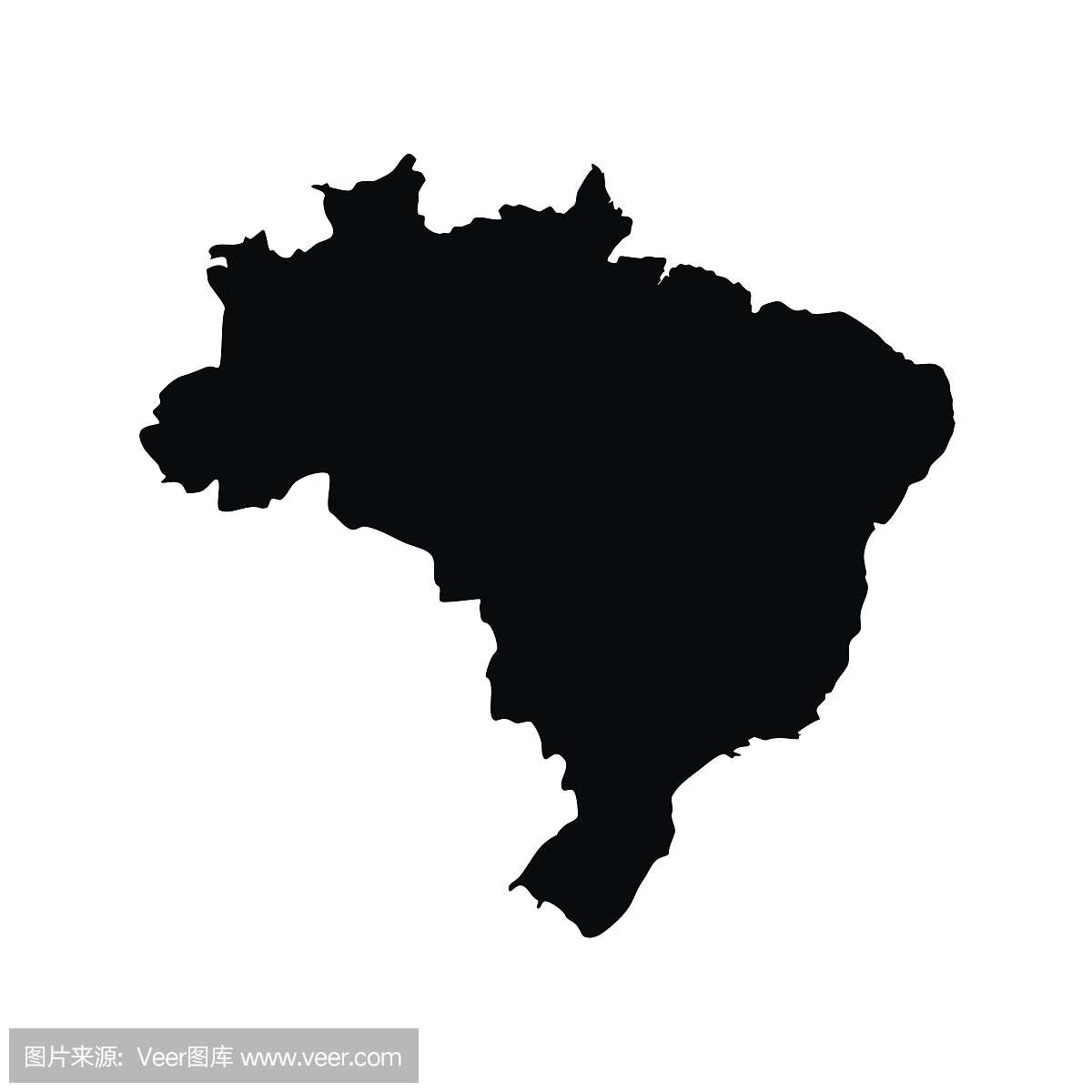 巴西地图矢量